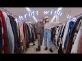 Come thrift with me in CHICAGO ft. @ableshoppe || Chicago vlog