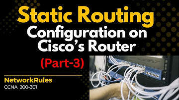 How to configure Static Route in Hindi (Part-3) step-by-step #technology #ccna #staticrouting #tech