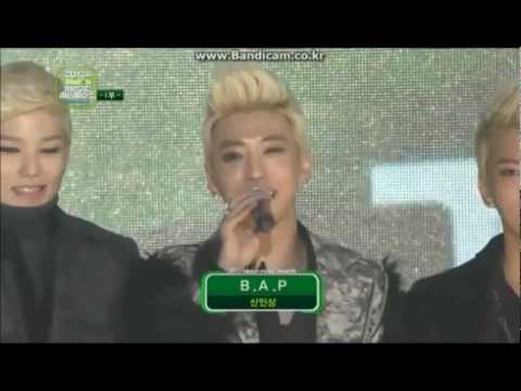 121214 2012 Melon Music Awards B.A.P & 에일리 신인상