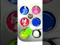 Blue 💙 Pink 💓 Green 💚 Mixing Magic with Super Mario #satisfying #mario #colormix
