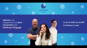 Umbraco Engage Webinar
