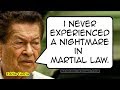 Eddie Garcia talks about his Martial Law experience