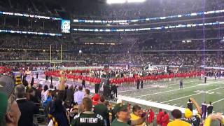 Super Bowl XLV Post Game.  The Lombardi Trophy Presentation.