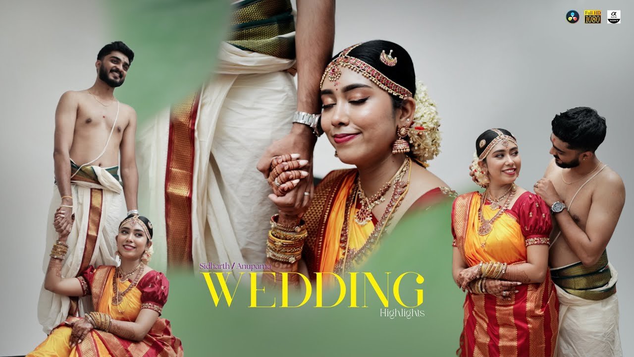 Tamil Brahmin Wedding Highlights | Sidharth Anupama | Iyer Wedding 2025