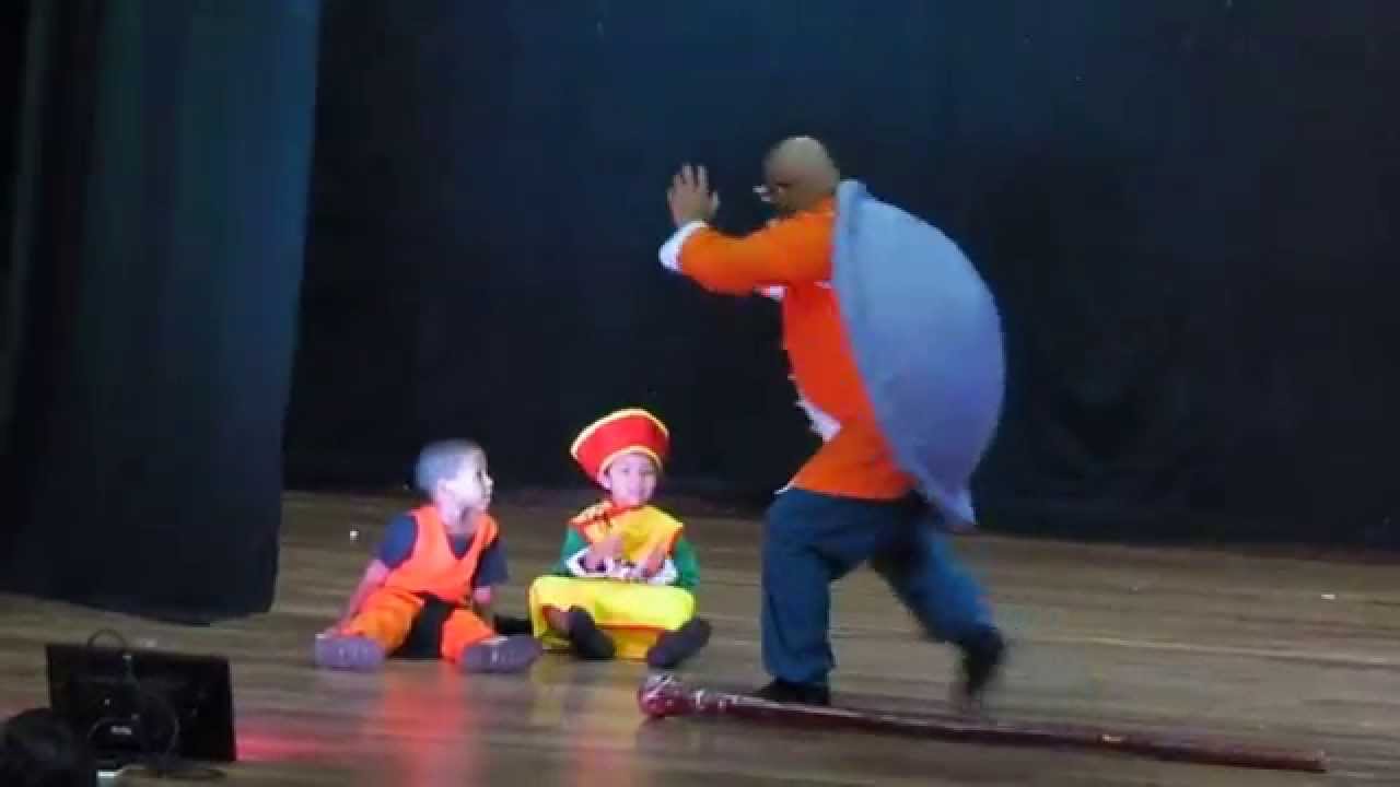 FMA 2015 - Cosplay Grupal: Drangon Ball - Maestro Roshi, Son Goku y Kaio Sama