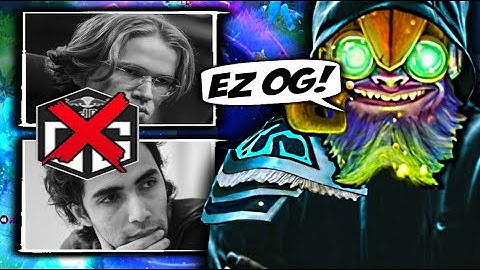 HOW OG TOPSON AND SUMAIL DESTROYED BY TINKER | DOTA 2 7.30c | TINKER GAMEPLAY