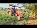 Mahindra 605 s goes to 5point cultivater performance  suger land pulling power  mohantractorslife