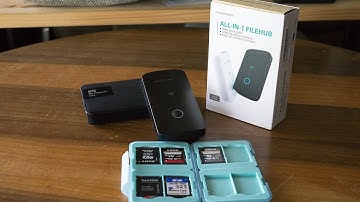 How to Transfer RAW Files from an SD Card to a Hard Drive with the RAVPower FileHub Plus