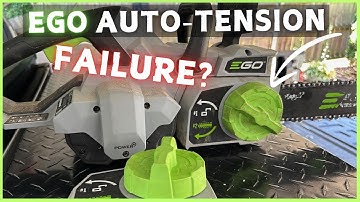 EGO Chainsaw Tension Mechanism Failure (and How I Fixed it) CS1804
