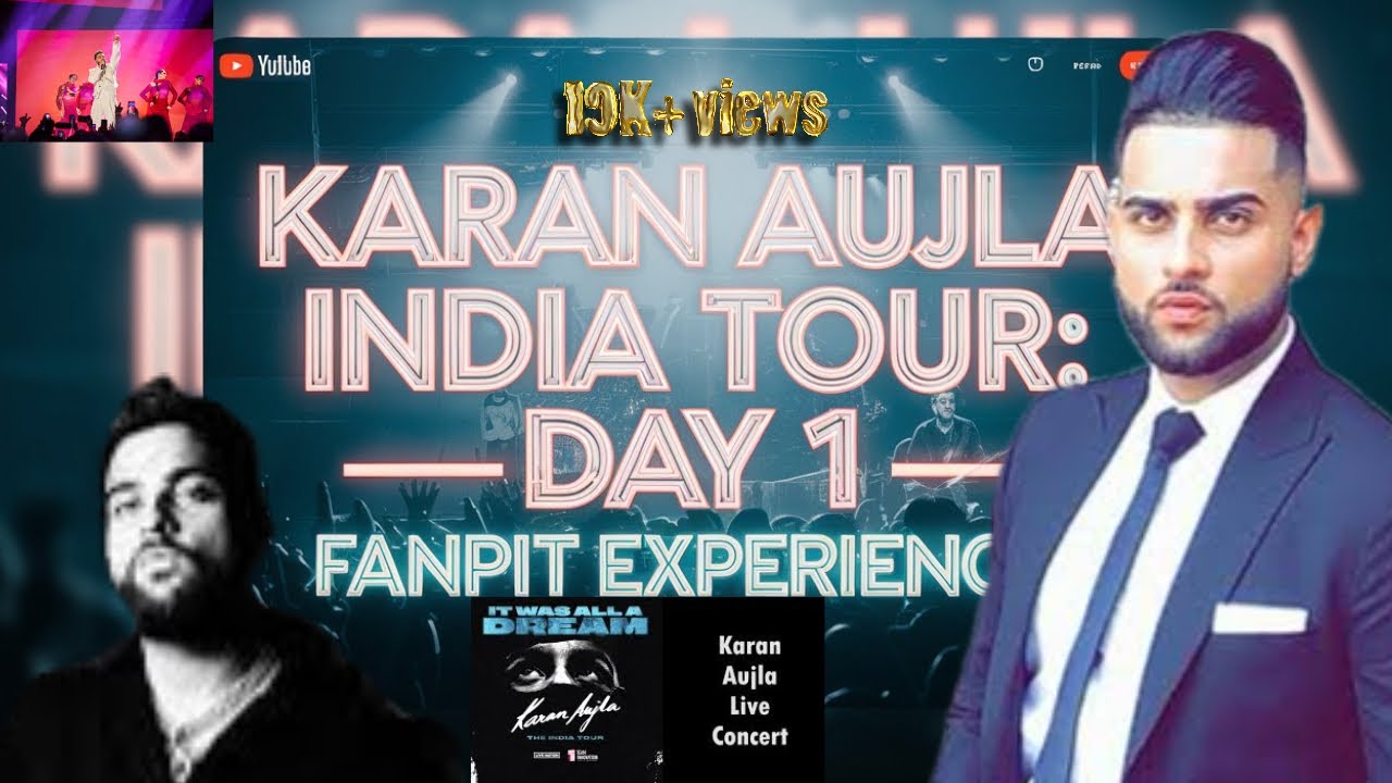 Karan Aujla Chandigarh 2024 Concert Wavy Tour Day-1 VLOG | It was all a Dream 