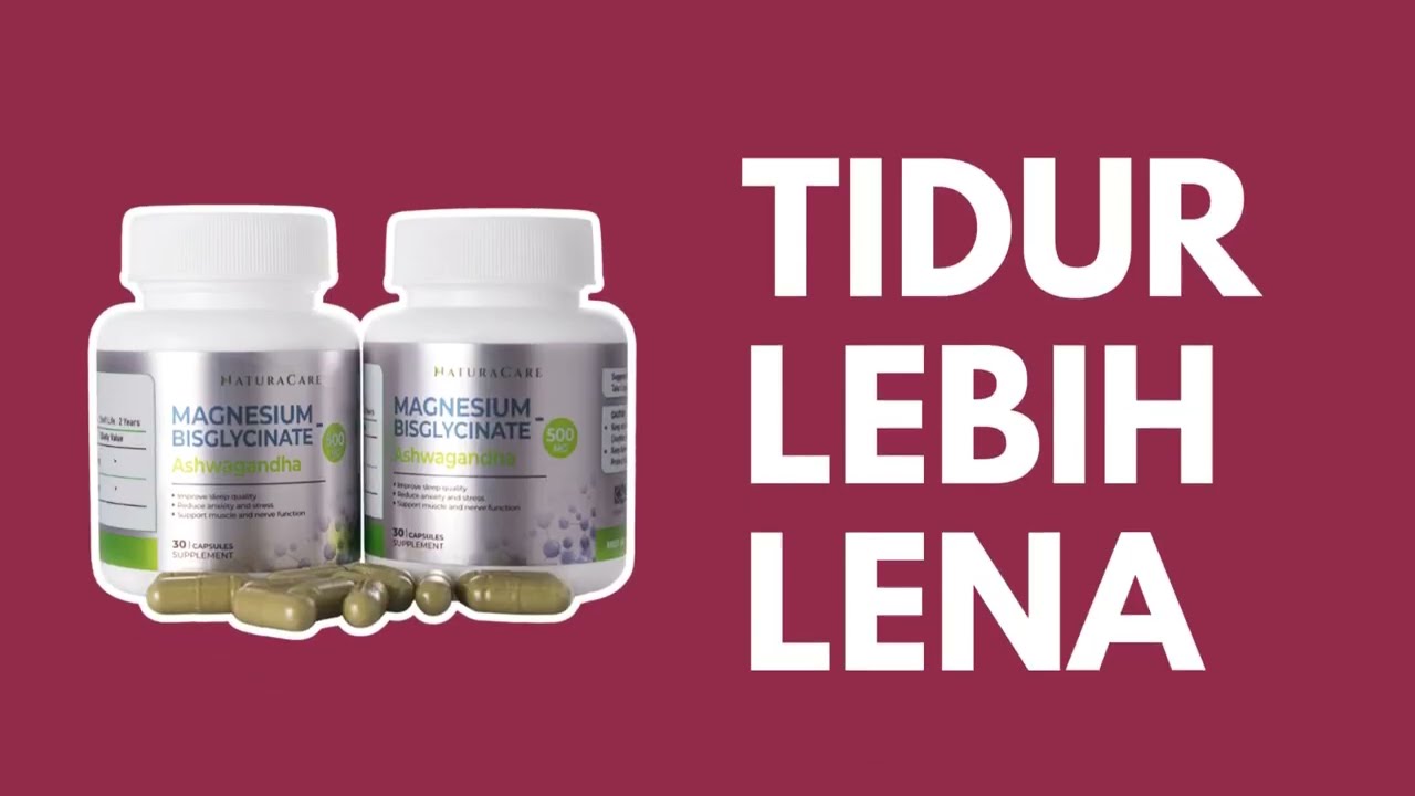 NaturaCare | Magnesium Bisglycinate + Ashwaganda