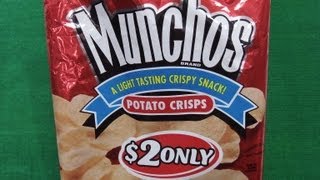 Munchos Potato Crisps Snack Review