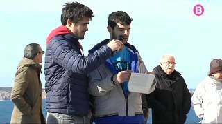 150 persones protesten contra la pesca furtiva a la reserva de Menorca