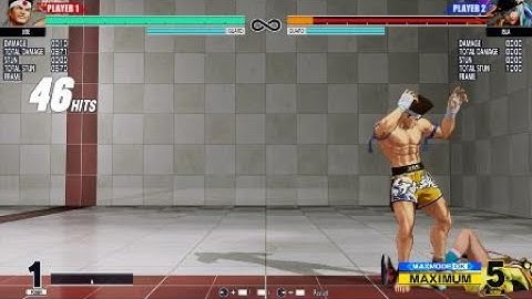 KOFXV - Joe MAX Mode Combos