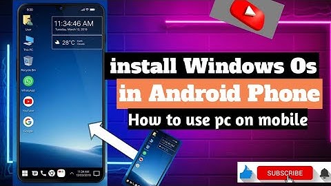 Make Your Any Android to Exactly WINDOWS 10/ Without Root