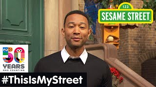 Sesame Street Memory: John Legend | #ThisIsMyStreet