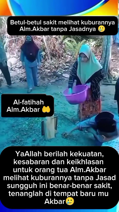 Kuburan tanpa jasad sebagai simbol ntuk kerinduan kedua org tua AkbarKorban yg tidak ditemukan 😭🙏