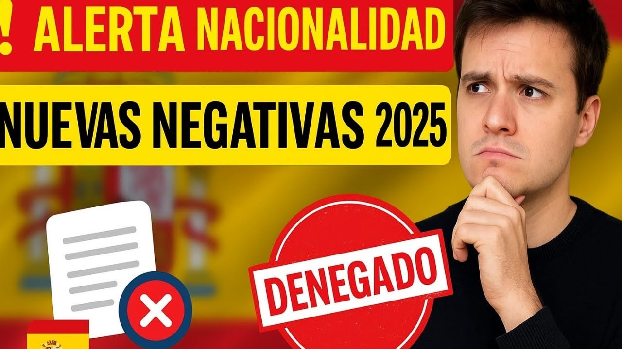🔥 Denegaciones MASIVAS de Nacionalidad española: ¿Qué está pasando y qué viene con la Ley de Vox?