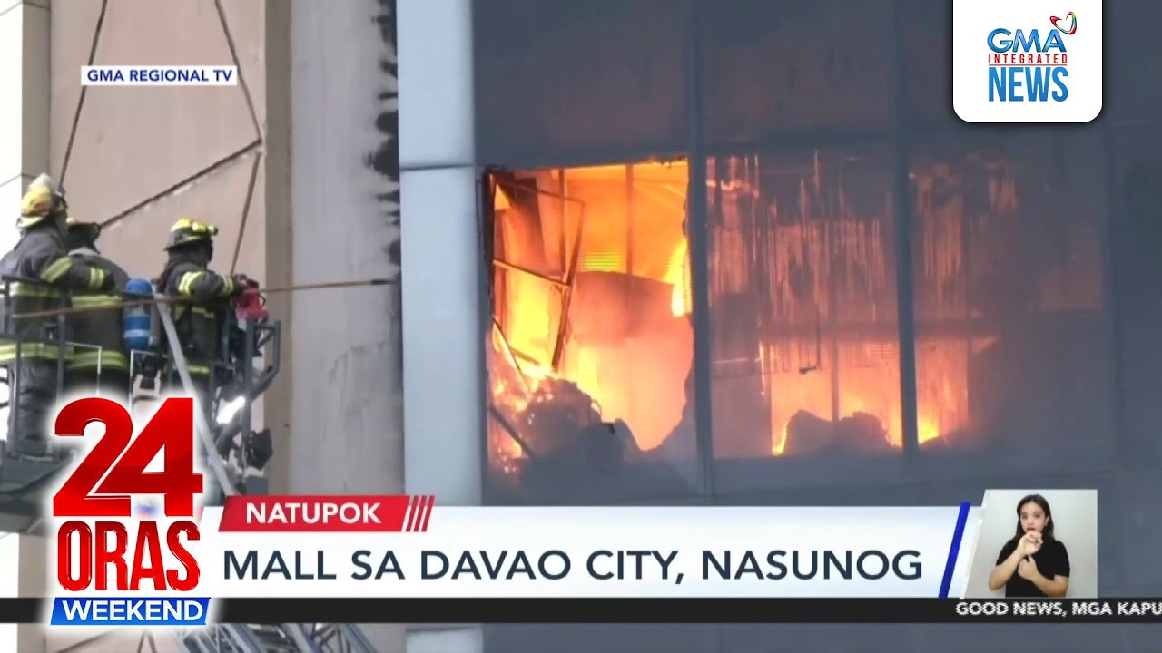 Mall sa Davao City, nasunog | 24 Oras Weekend