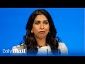 LIVE: Suella Braverman speaks at the annual Conservative party conference