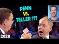 Magician REACTS to PENN TRICKING TELLER (?!?) on Penn and Teller FOOL US 2020