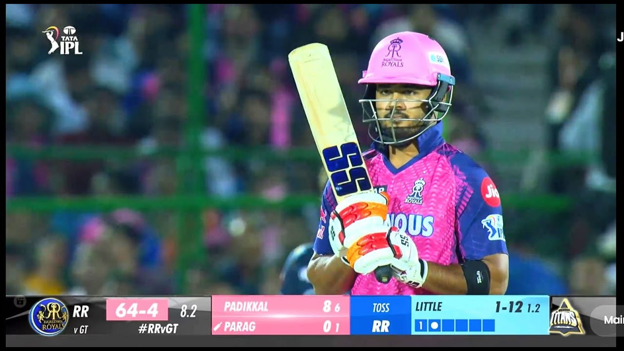 IPL 2023 Live Rajasthan Royals vs Gujarat Titans Live Scores RR vs