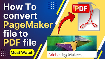 How to convert PageMaker file to PDF file | Easy way in Bangla | Step by Step Video Tutorial