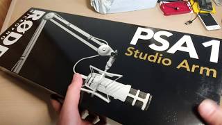 Unboxing Rode PSA1 Studio Boom Arm | Review and Usage