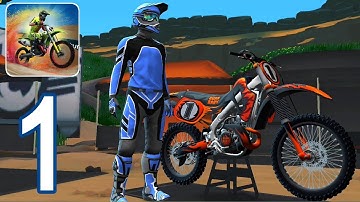 Mad Skills Motocross 3 - Gameplay Walkthrough Episode 1 (iOS, Android)