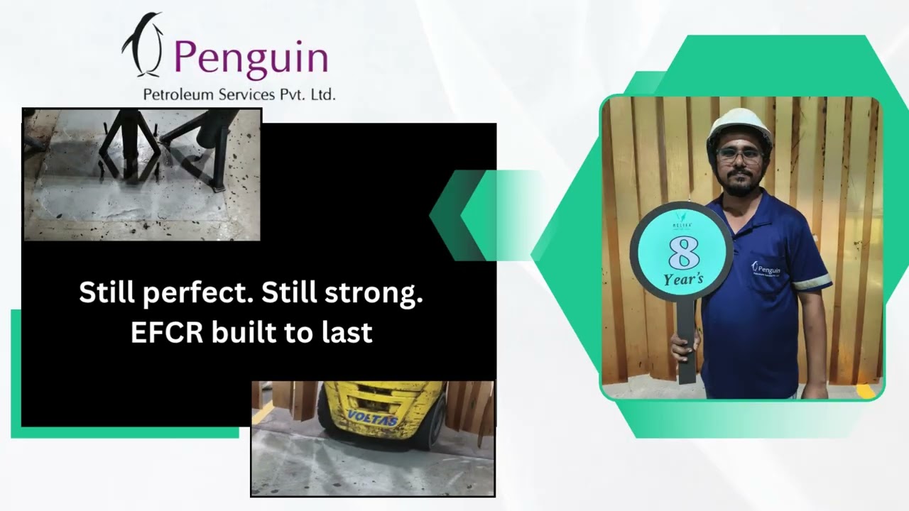 EFCR Concrete Floor Repair I 8 Years Proven Durability I Durable Concrete Floors