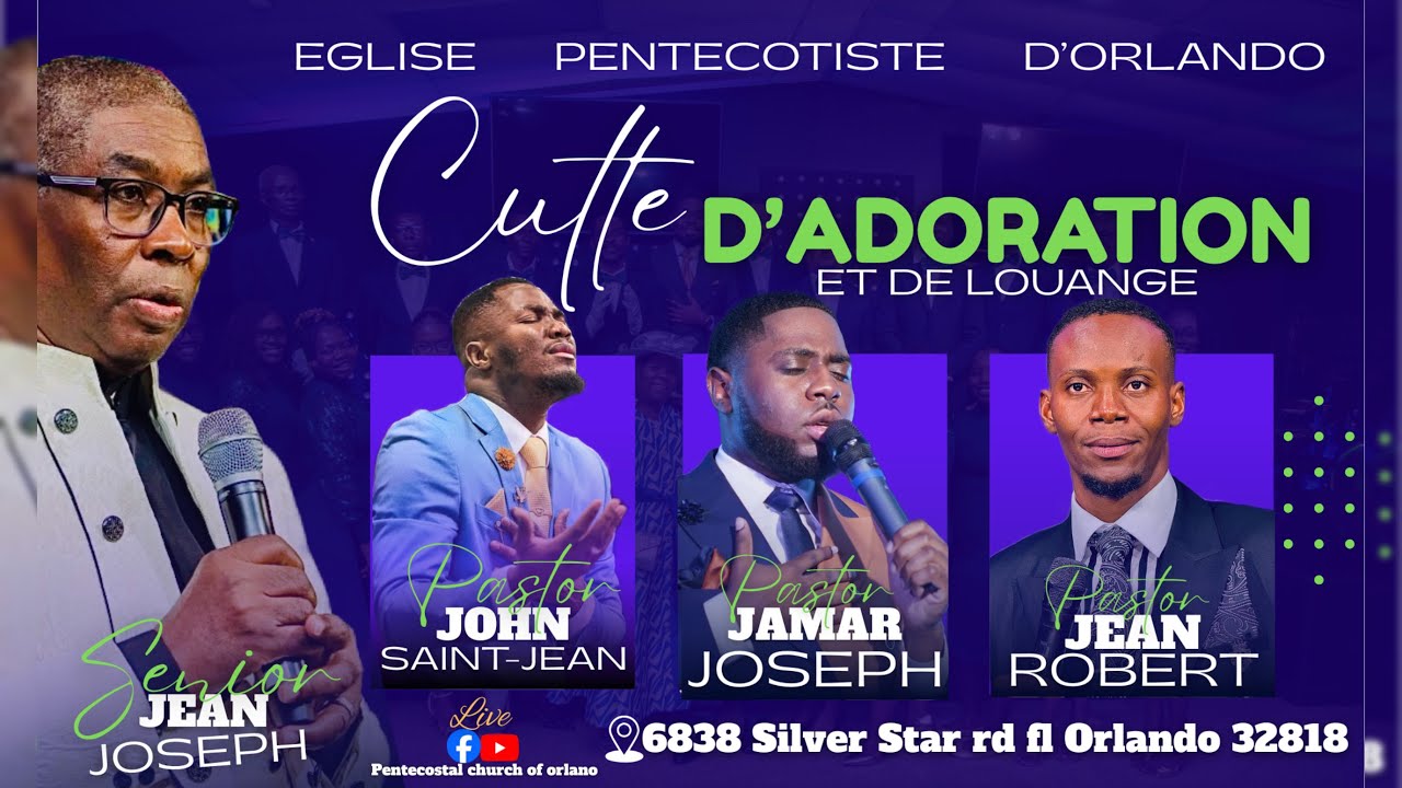 CULTE D'ADORATION|Pentecostal Church of Orlando|02-22-2026|6838 Silver Star Rd Orlando,
