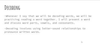 Spelling Routine