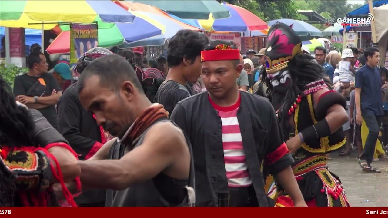 SENI JARANAN BUTO MLIWIS PUTIH GULUNG GULUNG