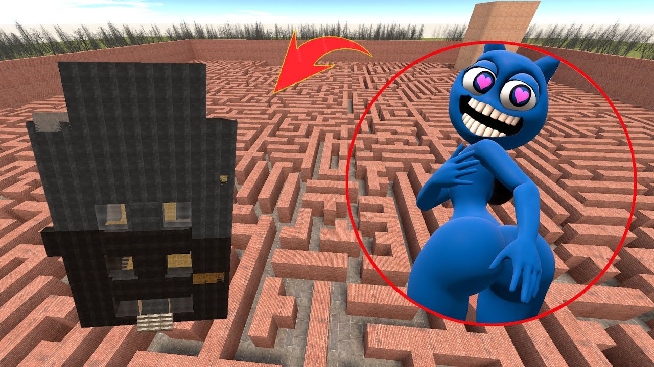 Epic Battle: MISS PINKI SPUNKI ,HUNGRY WORM VS SCP-096 VS BIG TOWER In Garry’s Mod!