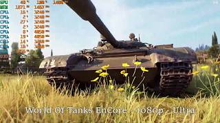 World Of Tanks EnCore - Benchmark - Ryzen R5 3400G - (Preset: DX11 / Medium - 1080p) World Of Tanks EnCore - Benchmark - Ryzen R5 3400G - (Preset: DX11 / Medium - 1080p)