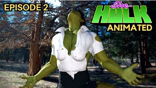 Incredible SHE HULK TRANSFORMATION - animation 3D - Episode 2