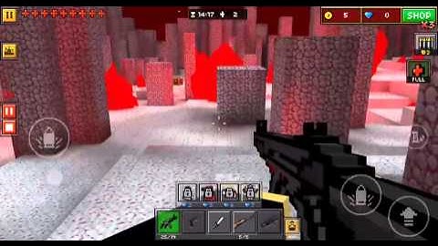 9 year old got skill on parallel  world on pixel gun