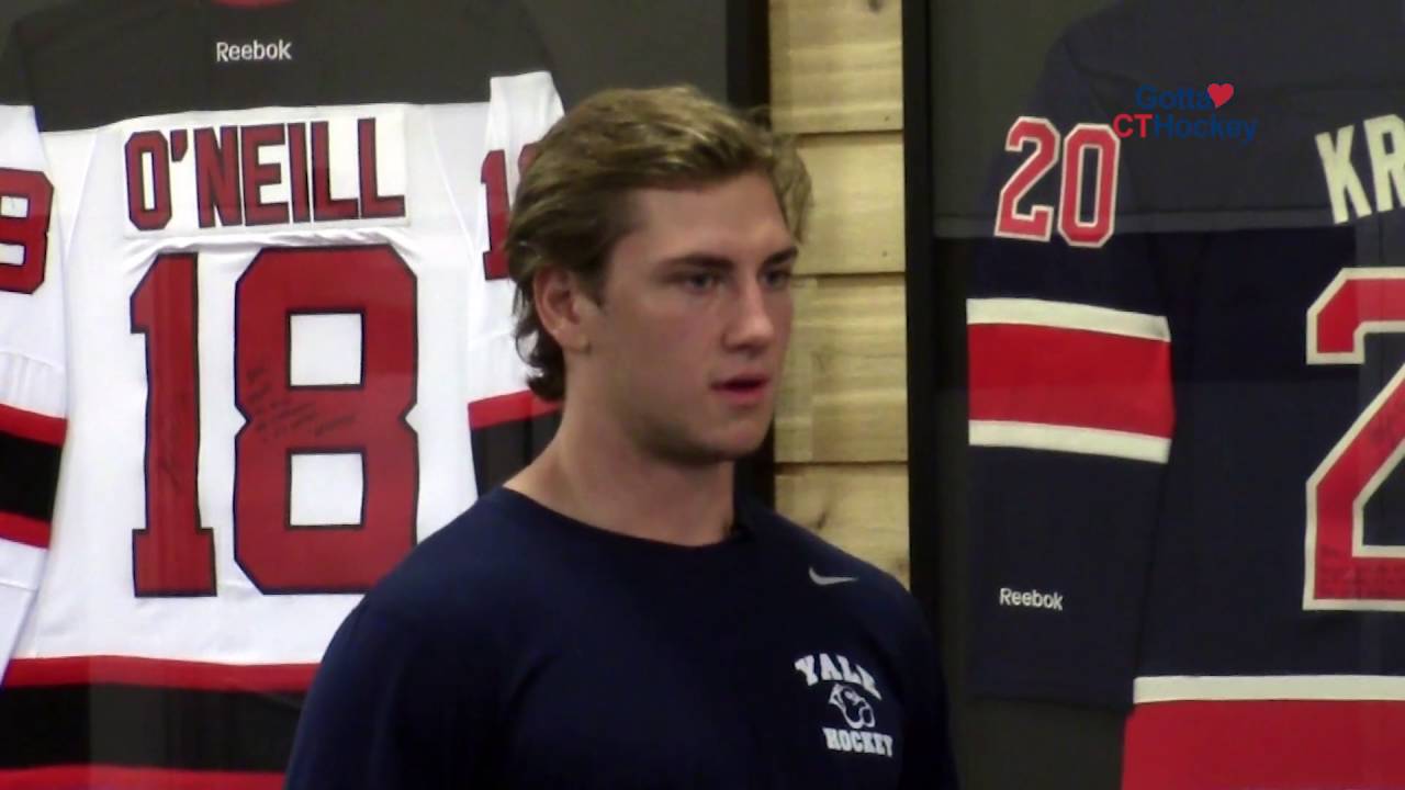 Meet John Hayden, Yale Hockey Captain YouTube