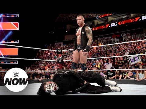 Randy Orton stomps Jeff Hardy in the groin after U.S. Title stunner: WWE Now