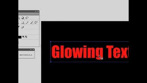 create glow text in photoshop   create a glowing neon text effect in photoshop