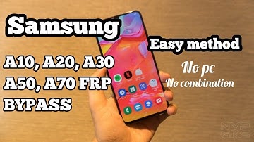 FRP BYPASS SAMSUNG 2019 ANDROID 9 0 PIE All DEVICE  A10A20A30A40A50A60A70A90