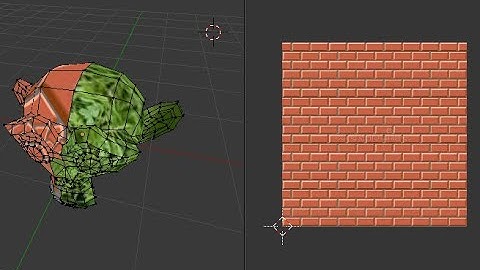 blender objeto con multiple material/textura