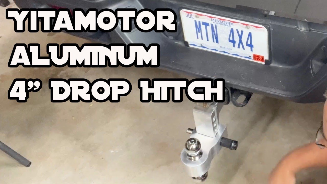 Jeep Gladiator Aluminum Drop Truck Tow Hitch