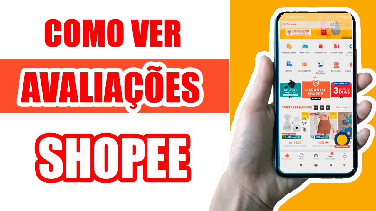 Como Ver Avaliações na Shopee | Passo a Passo! - YouTube