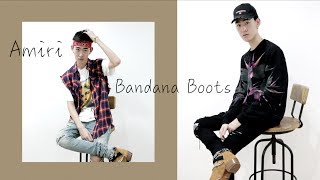 Amiri Bandana Boots review+styling | KVINKICKZ