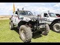 Land cruiser 80 vs Mercedes benz G, Mitsubishi Pajero Extreme Off-road