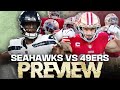 49ers vs seahawks preview brock purdy and nick bosa vs geno smith and dk metcalf