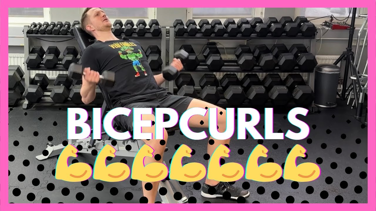 Bicepcurls - Så här gör du!