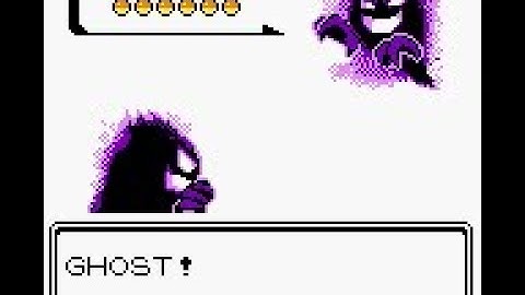 Pokemon Crystal Clear: Play as Ghost from lavender town