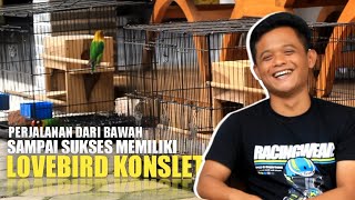 OM NOVI'S JOURNEY: LEARNING THE KONSLET LOVEBIRD TECHNIQUE FROM SCRATCH TO SUCCESS